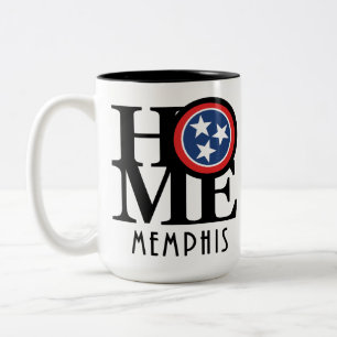 HOME Memphis Tennessee 15oz Tweekleurige Koffiemok