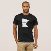 Home Minnesota - Aangepaste kleur T-shirt (Voorkant volledig)