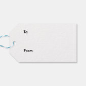 Home Moderne Schotse Clan Tartan Cadeaulabel (Achterkant Horizontaal)