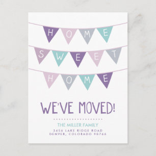 Home Moving Announcement Briefkaart voor thuisgebr