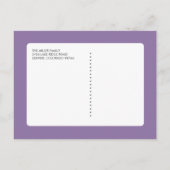 Home Moving Announcement Briefkaart voor thuisgebr (Achterkant)