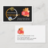 Home Moving Truck Location Orbit Visitekaartje (Voorkant / Achterkant)