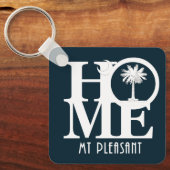 HOME Mt Pleasant South Carolina Sleutelhanger (Voorkant)