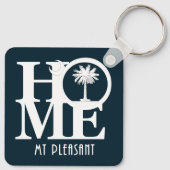 HOME Mt Pleasant South Carolina Sleutelhanger (Achterkant)
