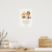 Home muur poster (Keuken)