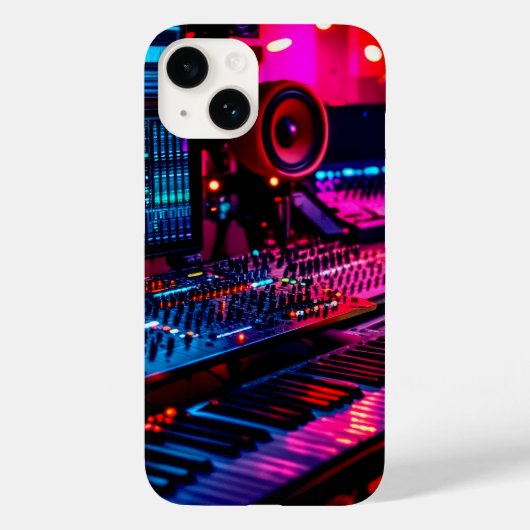 Home Muziekstudio Case-Mate iPhone Case (Achterkant)