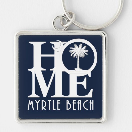 HOME Myrtle Beach Sleutelhanger (Voorkant)