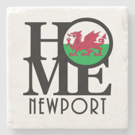 HOME Newport Wales Stenen Onderzetter