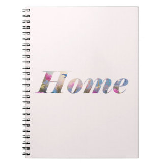 Home. Notitieboek