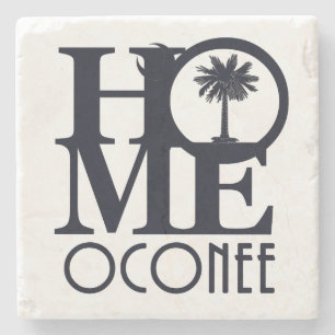 HOME Oconee SC Stenen Onderzetter
