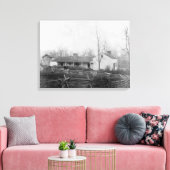Home of Outlaw Jess James Photography Canvas Afdruk (Insitu (Woonkamer))