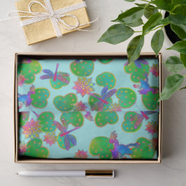 Home on the Water Winter Tissuepapier