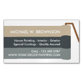 Home Painter Simple Roll Magnetisch Visitekaartje (Voorkant)