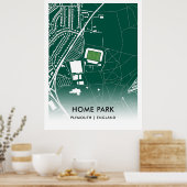 Home Park Poster - Home of Plymouth Argyle FC, Eng (Keuken)