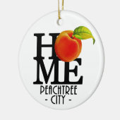 HOME Peachtree City Keramisch Ornament (Links)