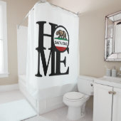 HOME Père Noël Cruz Douche rideau (En situation)