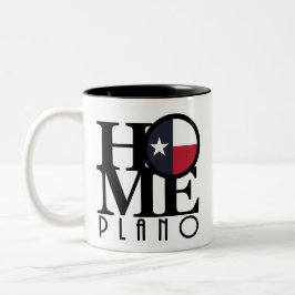 HOME Plano Texas 11oz Tweekleurige Koffiemok