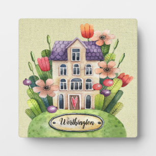 Home Plaque Fotoplaat