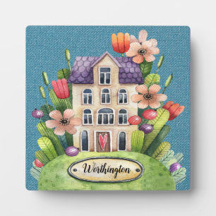 Home Plaque Fotoplaat