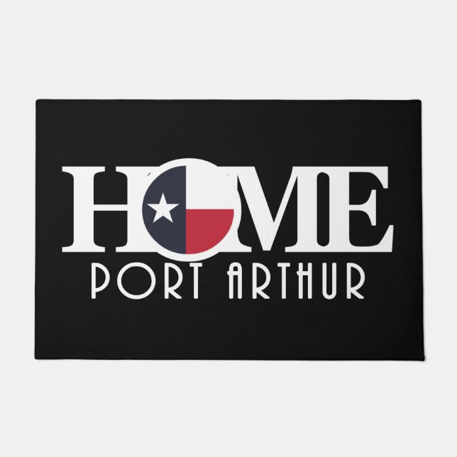 HOME Port Arthur, Texas Deurmat (Voorkant)