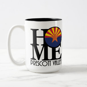 HOME Prescott Valley Arizona 15oz Tweekleurige Koffiemok