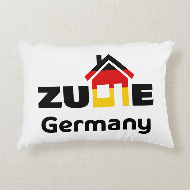 Home Print in Duits accentkussen Accent Kussen (Voorkant)