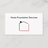 Home Property Foundation Réparer le Carte de visit (Devant)
