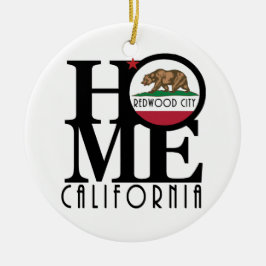 HOME Redwood City Keramisch Ornament