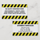 Home Remodeling Construction Visitekaartje (Voorkant / Achterkant)