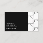 Home Remodeling Construction Visitekaartje (Achterkant)