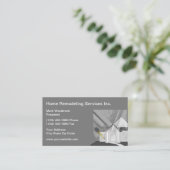 Home Remodeling Services Moderne Visitekaartjes (Staand voorkant)