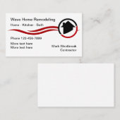Home Remodelling Moderne Visitekaartjes (Voorkant / Achterkant)