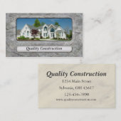Home Remoldling/Home Construction Visitekaartje (Voorkant / Achterkant)
