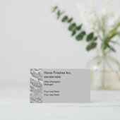 Home Renovation and Remodeling Services Visitekaartje (Staand voorkant)