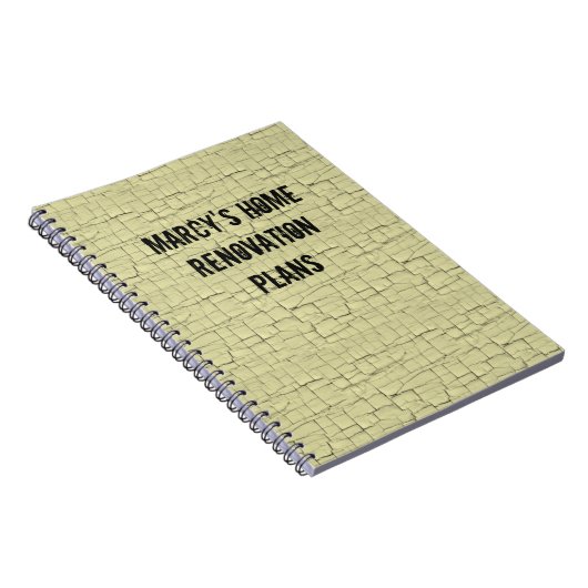 Home Renovation Journal Notitieboek (Rechterzijde)