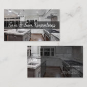 Home Renovation & Remodel Visitekaartje (Voorkant / Achterkant)