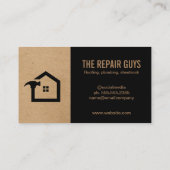 Home Repair | Handyman | Bouw Visitekaartje (Achterkant)