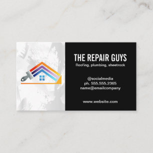 Home Repair Logo   Repairman toestel Visitekaartje