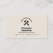 Home Repair Services Visitekaartje (Voorkant)