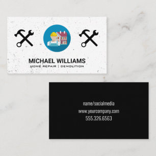 Home Reparatie Bouw Gereedschap Visitekaartje