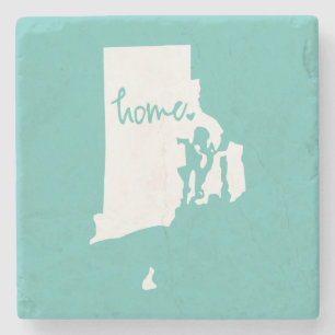 Home Rhode Island - Aangepaste kleur Stenen Onderzetter