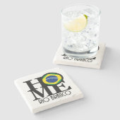 HOME Rio Branco Stenen Onderzetter (Zijkant)