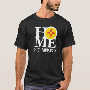 HOME Rio Rancho (witte tekst) T-shirt