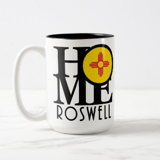 HOME Roswell New Mesico 15oz Tweekleurige Koffiemok