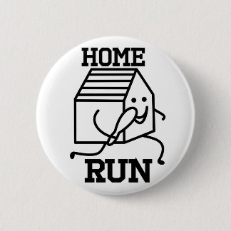 'Home run'-badge Ronde Button 5,7 Cm