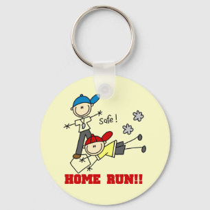 Home Run Boys honkbal T-shirts en cadeaus Sleutelhanger