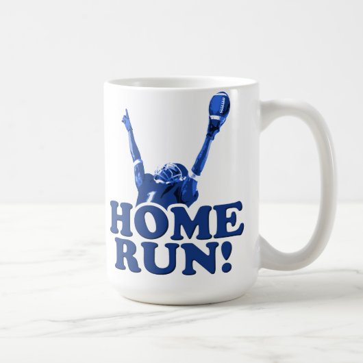 Home Run Funny Mug Koffiemok (Rechts)