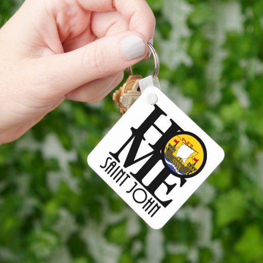 HOME Saint John New Brunswick Canada Sleutelhanger (Hand)