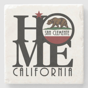 HOME San Clemente California Stenen Onderzetter