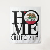 HOME San Diego Wandkleed (Voorkant)